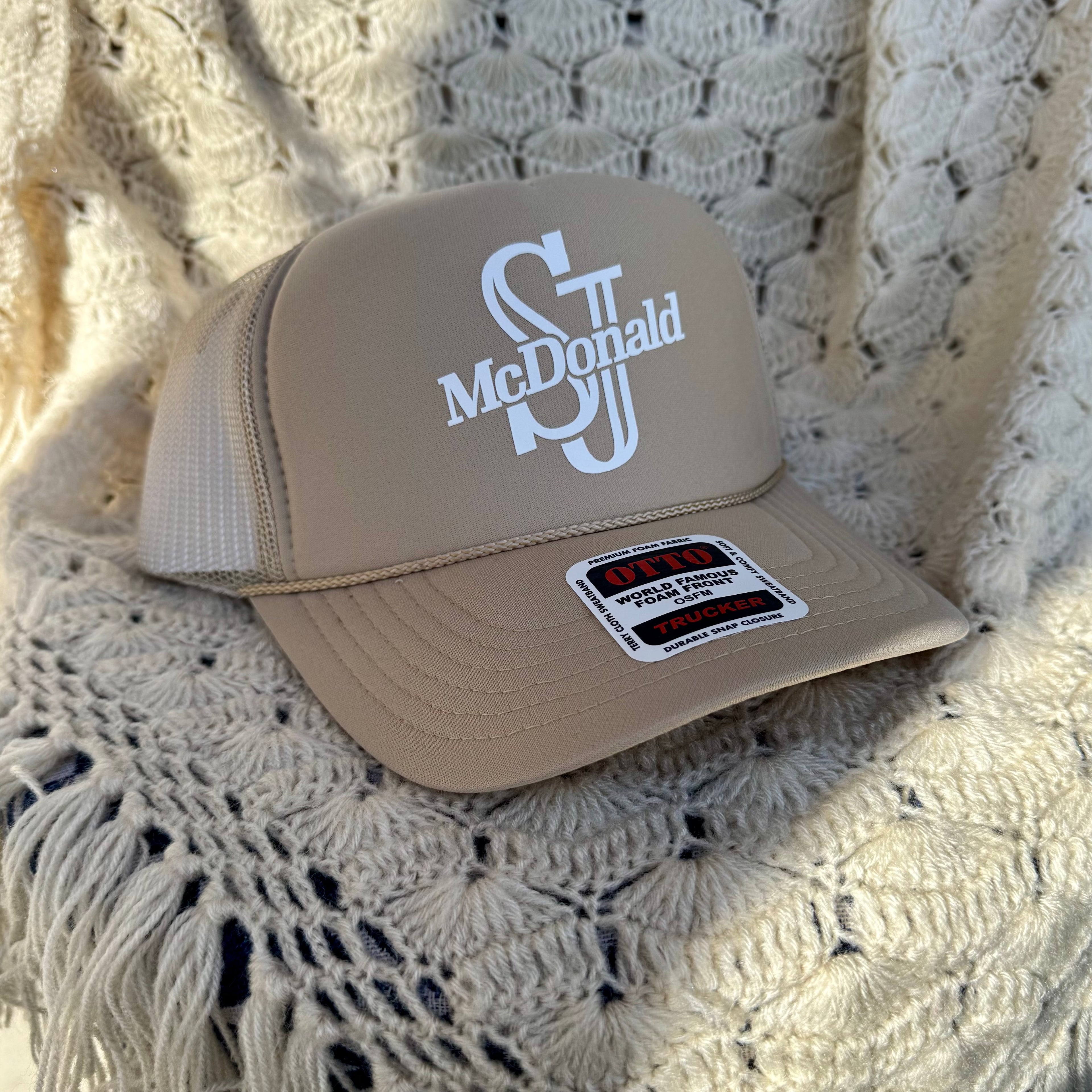 Tan Trucker Hat